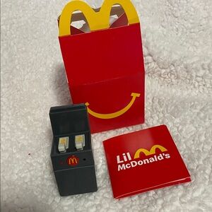 McDonald's lil McDonald’s happy meal toy deep fryer fry cooker  NIB